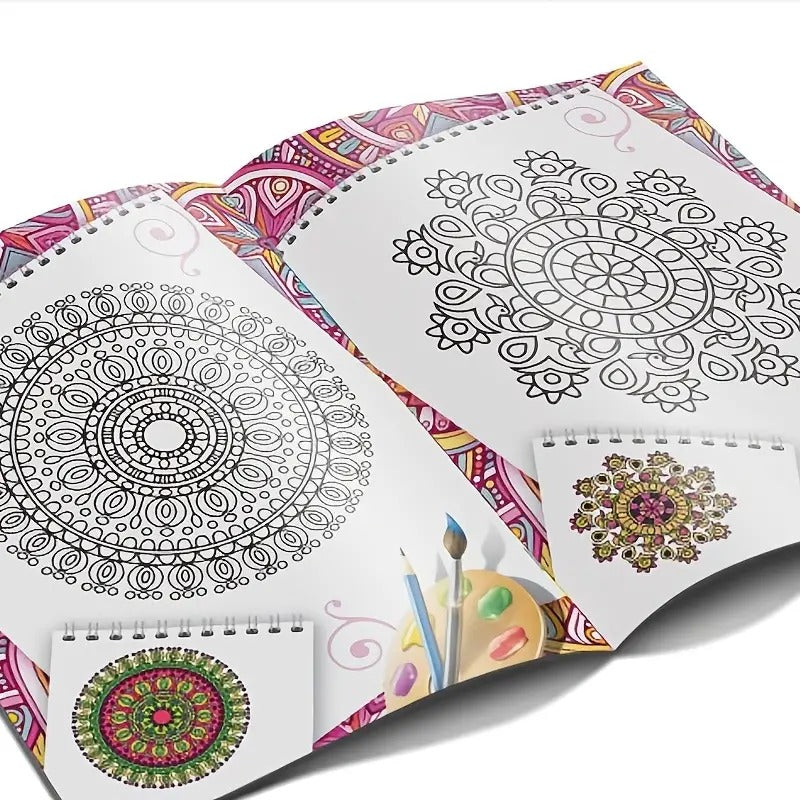 Children's Coloring Book for Early Education & Relaxation