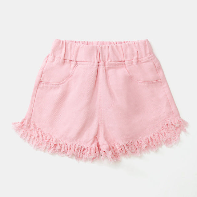 Summer Denim Shorts for Baby Girls - Casual Style