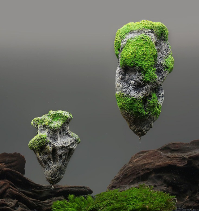Artificial Floating Rock Aquarium Decor (Avatar Style)