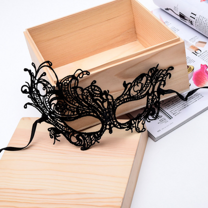 Lace Hollow Eye Mask for Parties and Nightclubs