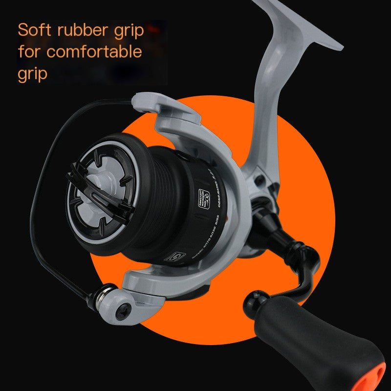 Black Shark All-Metal Spinning Fishing Reel for Lure