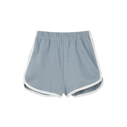 Women's Summer Sports Shorts with White Side Trim