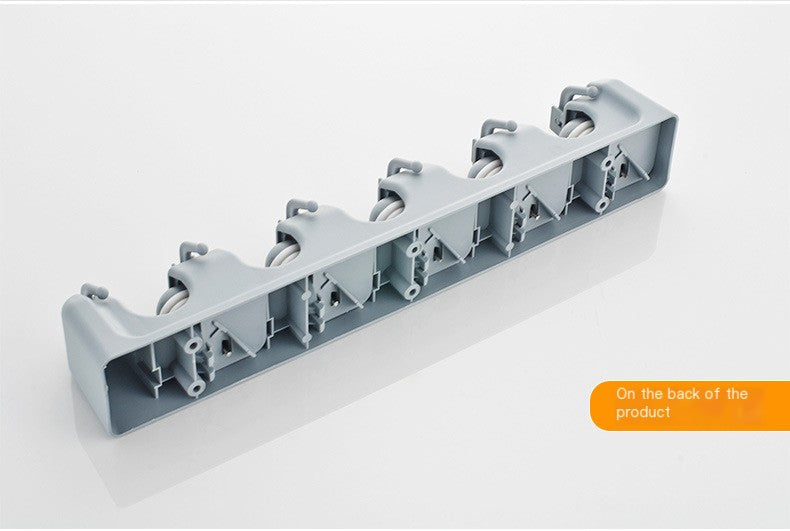Wall-Mounted Multifunctional Mop and Broom Holder