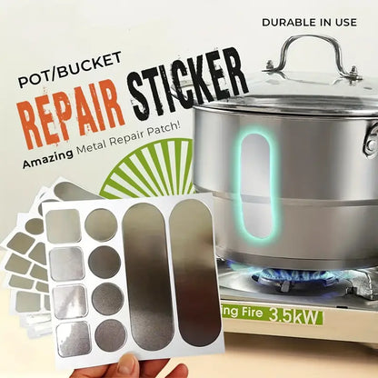 Stainless Steel Crack Repair Patch Kit for Pots/Cubes