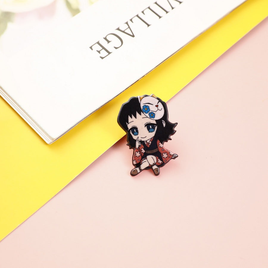 Demon Slayer Acrylic Brooch Badge - New Collection