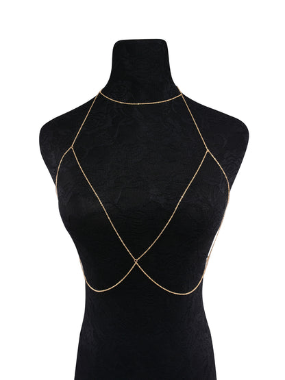 Fashionable Body Chain and Simple Chest Chain