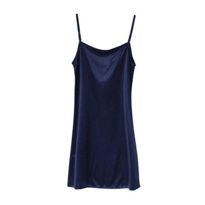 Thin Shoulder Strap Spring & Summer Dress Slip Petticoat