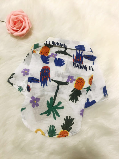 Spring Collection Fashionable Dog Shirt - Comfortable Cotton