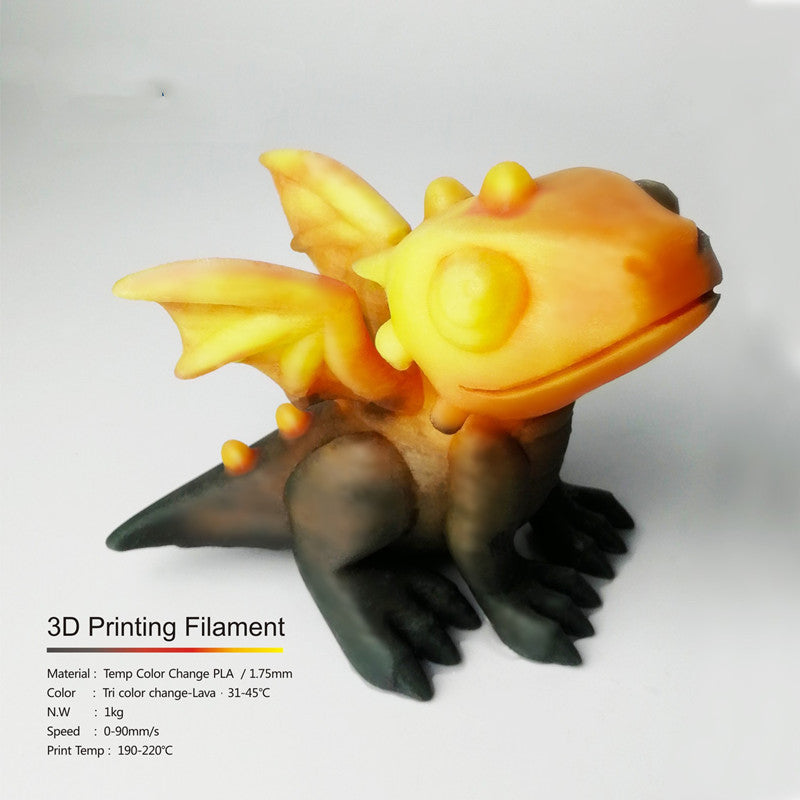 PLA3D Temperature Changing Filament for 3D Printing