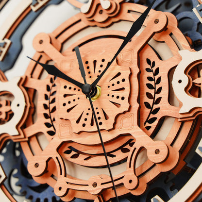 DIY Roman Note Wall Clock - Mechanical Assembly Model