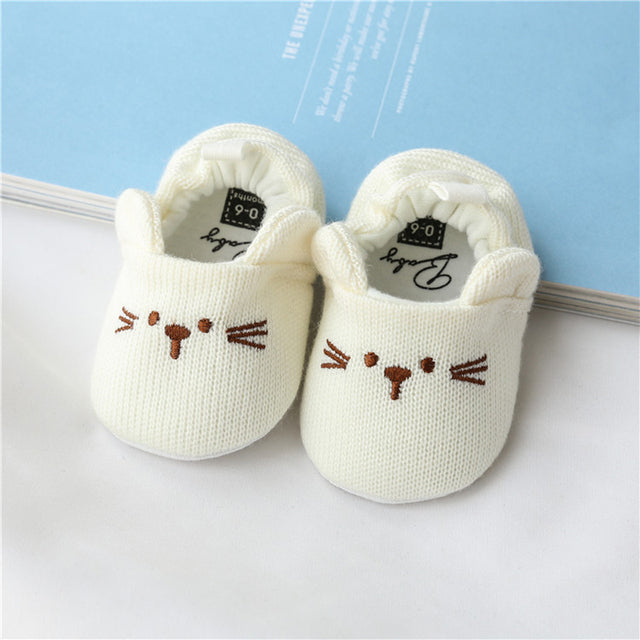 Knitted Wool Baby Shoes for Boys and Girls (Toddler)