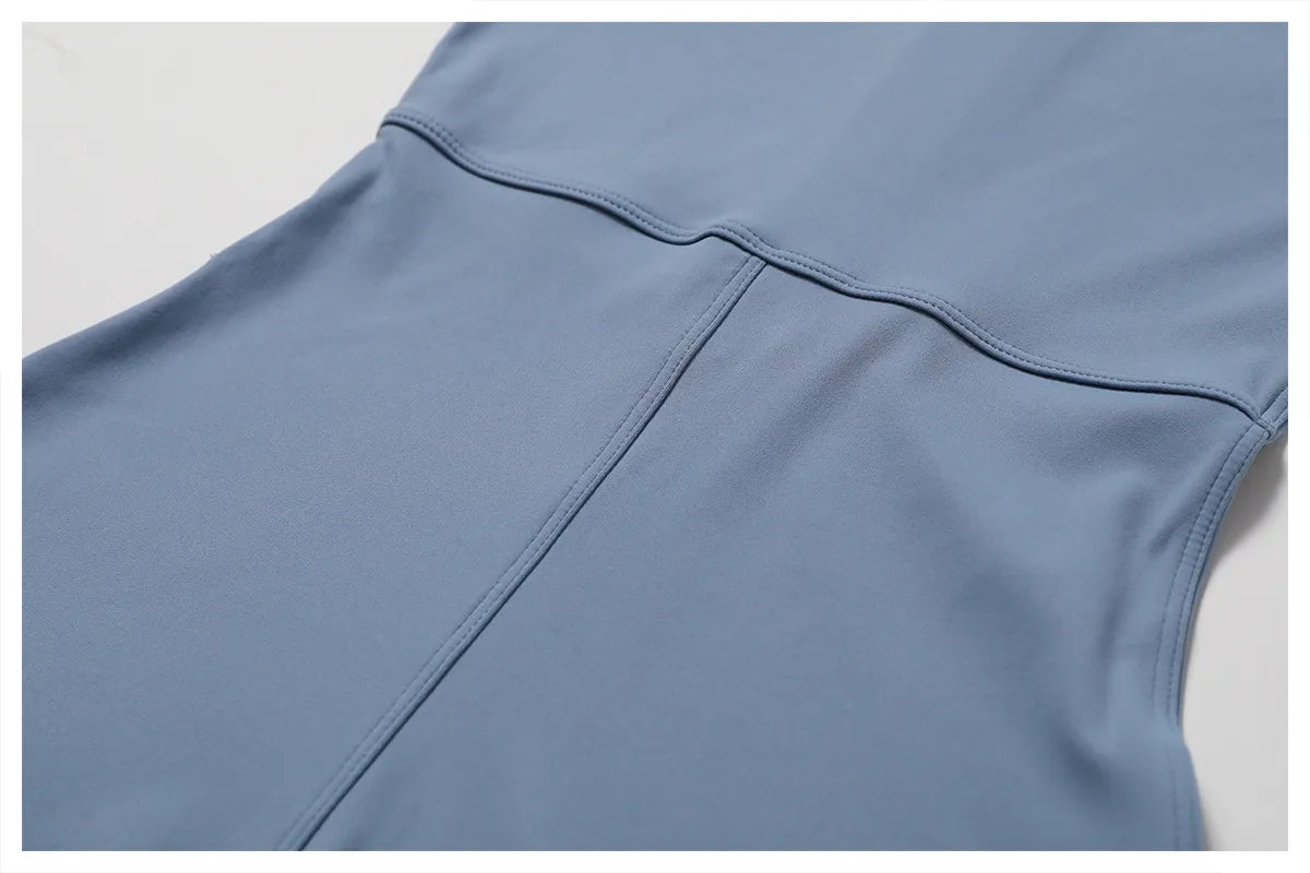 Zipper Yoga Jumpsuit for Women