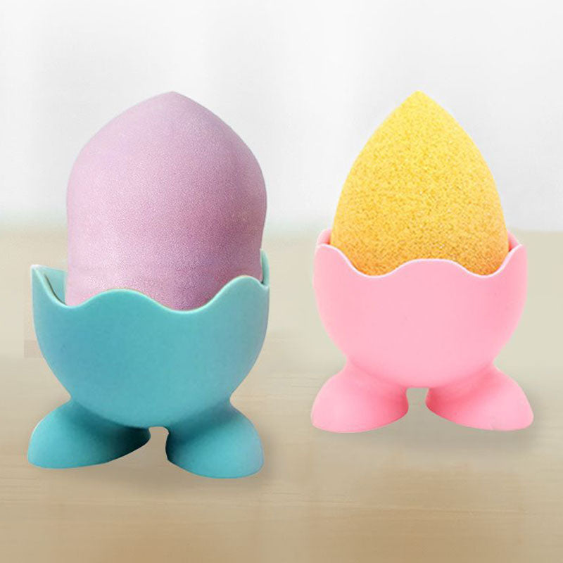 Silicone Powder Puff Storage Rack for Makeup Sponges
