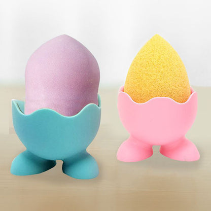 Silicone Powder Puff Storage Rack for Makeup Sponges