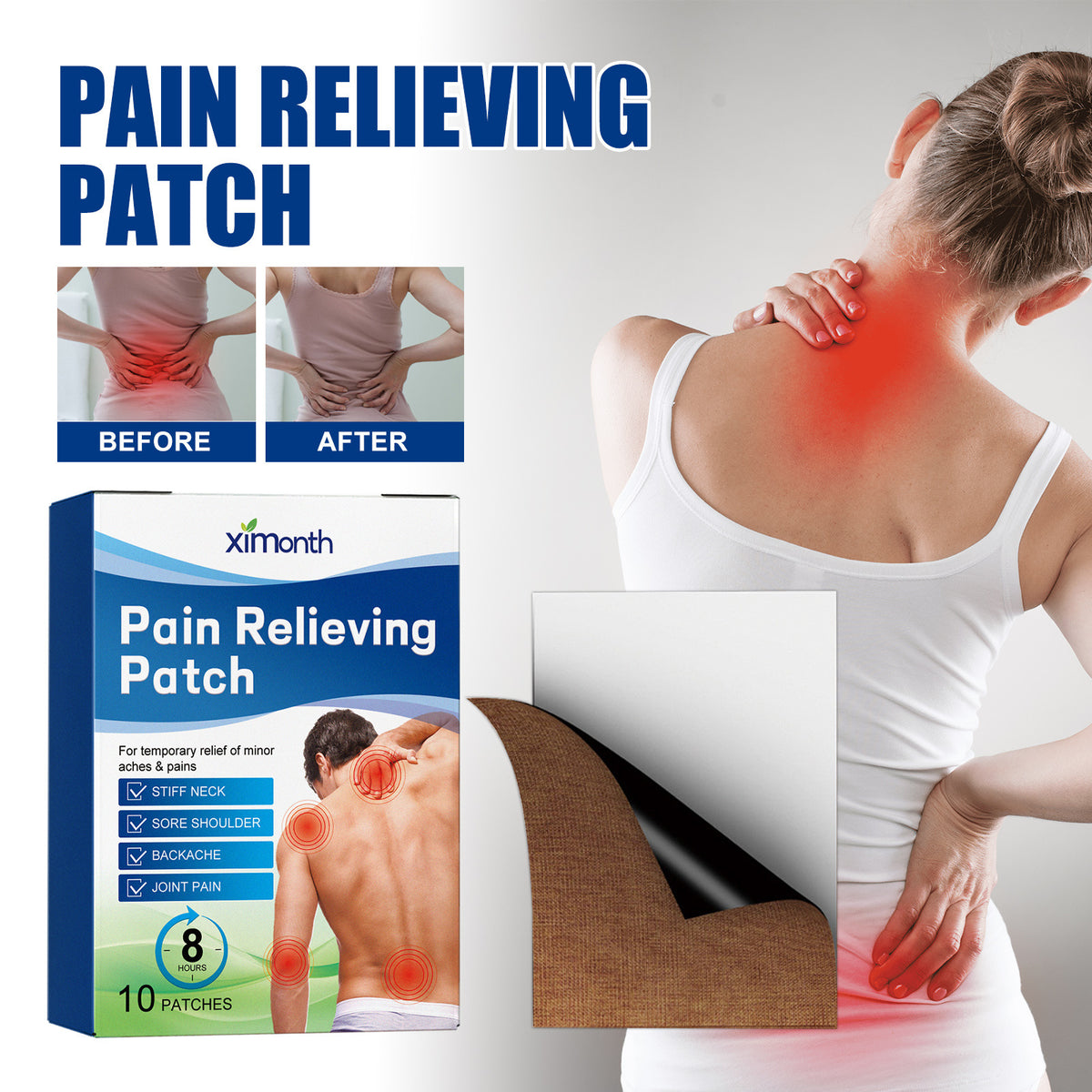 Ximonth Body Care Patches for Joint Pain Relief