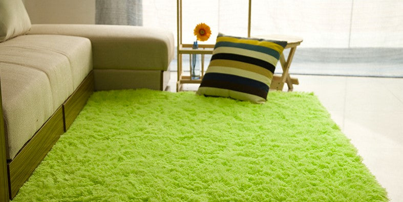 Yoga Mat and Plush Area Rug for Living Room or Bedroom