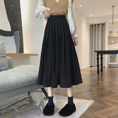 High Waist Women's Elegant Thin Skirt