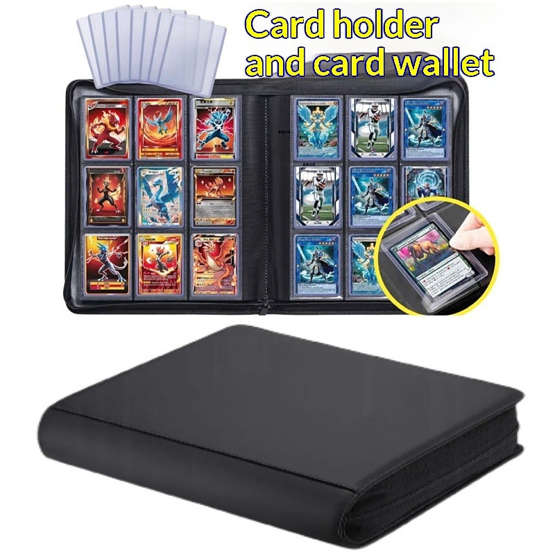 Large Capacity PU Leather Game Card Storage Box