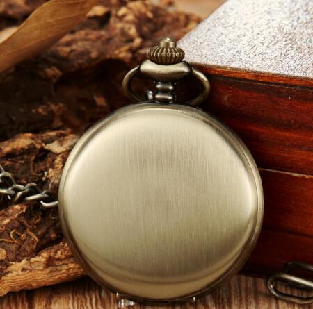 Quartz Watch, Vintage Mechanical Watch, Bronze Pocket Watch