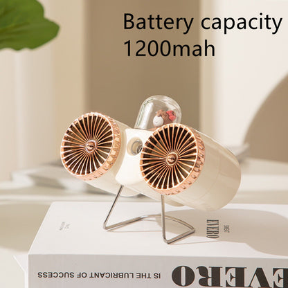Portable Handheld USB Rechargeable Mini Cooling Fan