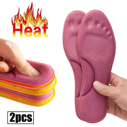 Self-Heating Memory Cotton Insoles for Women