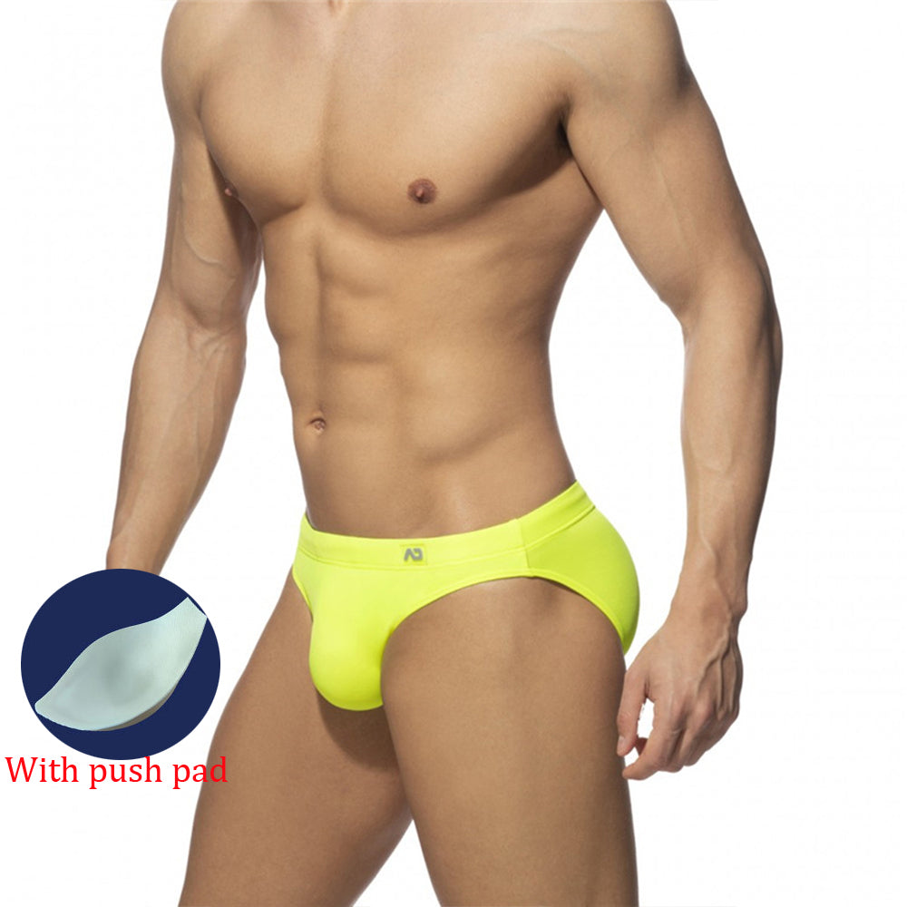 Men's Speedo Low Waist Bikini Swimwear Quick Dry