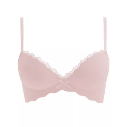 Seamless Push-Up Wireless Bra Set for Small Bust