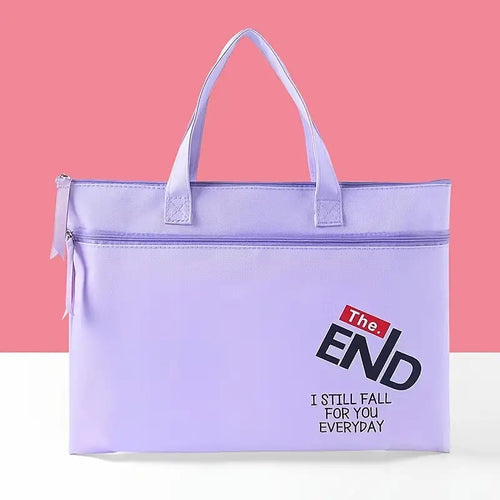 Portable Information File Bag - 1pc in 4 Colors