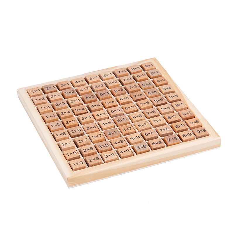 Wooden Math Blocks