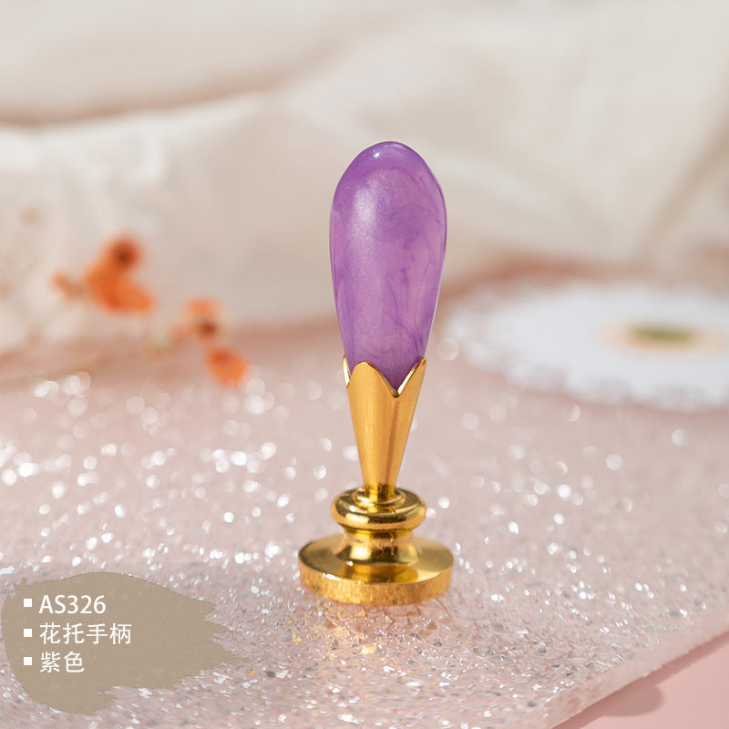 Custom Resin Alloy Wax Seal Handle Set for Magic Academy