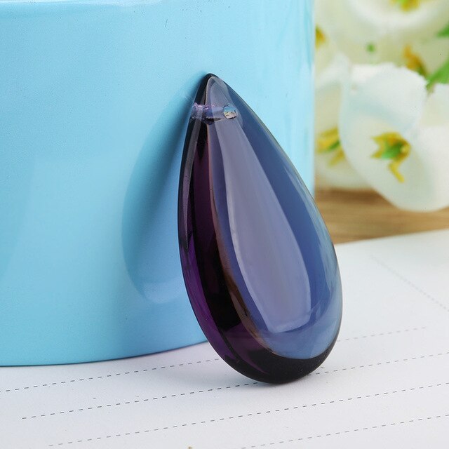 Handmade Crystal Water Drop Pendant Jewelry Beads
