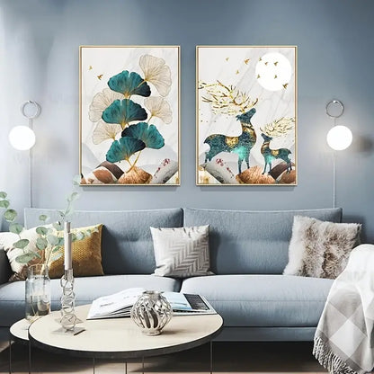 3pcs Nordic Abstract Landscape Wall Posters Set