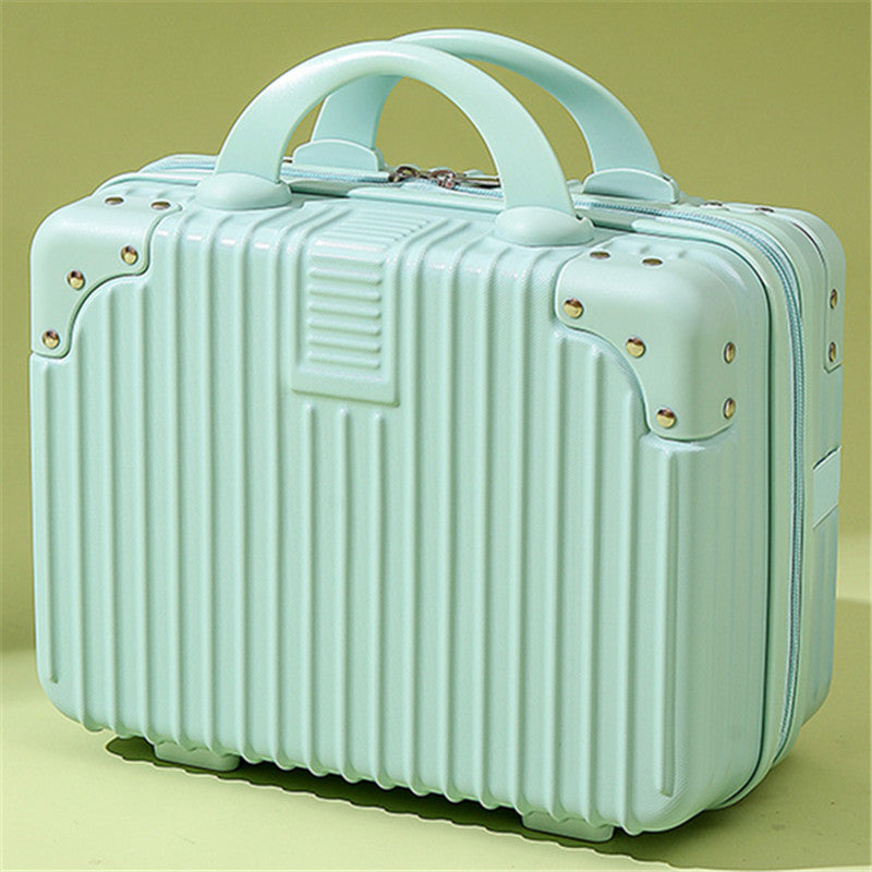 Vintage 14-Inch Mini Makeup Case and Travel Box