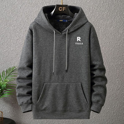 Men's Plus Size Fleece Hooded Pullover Sweatshirt