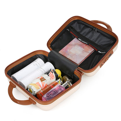 Luxury Cartoon Bear Travel Suitcase for Kids (14-Inch)