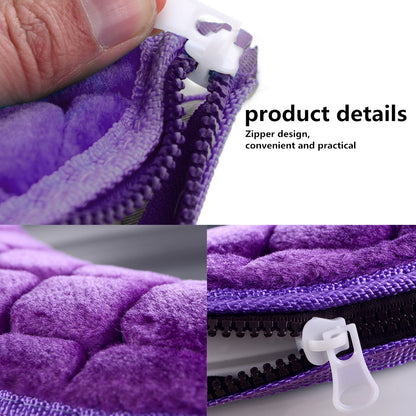 Plush Washable O-Shape Toilet Seat Cover