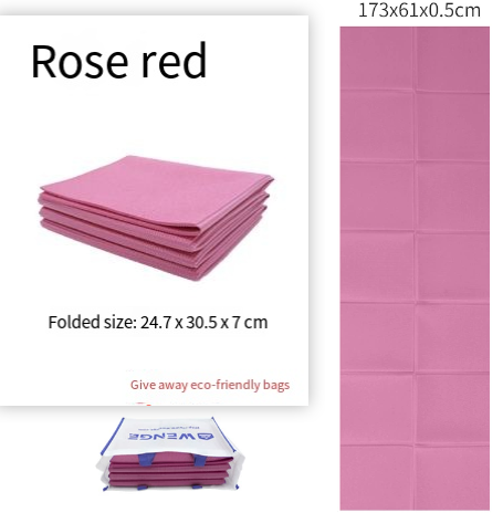 Foldable Yoga Mat - UGA Fitness Mat