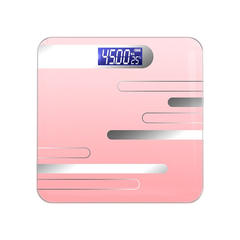 Smart Rechargeable Tempered Glass Body Scale