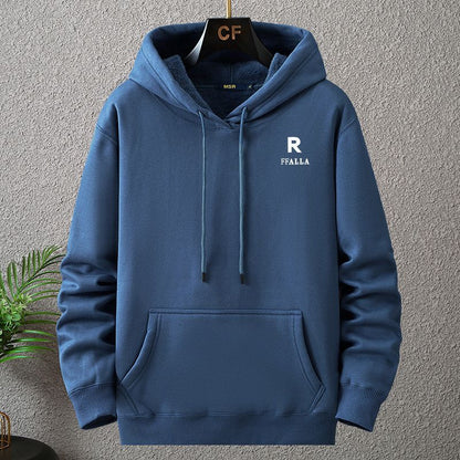Men's Plus Size Fleece Hooded Pullover Sweatshirt