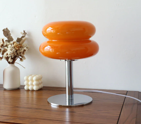 Modern Macaron Glass Table Lamp - Erna (One Set)