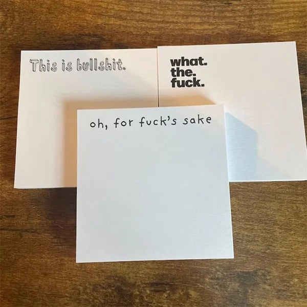 Funny Sticky Notes - Creative Gifts in Stock