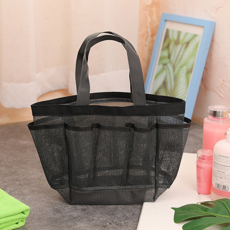 Portable Mesh Beach Tote Bag