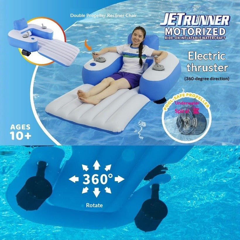 Electric Inflatable Raft with Propulsion