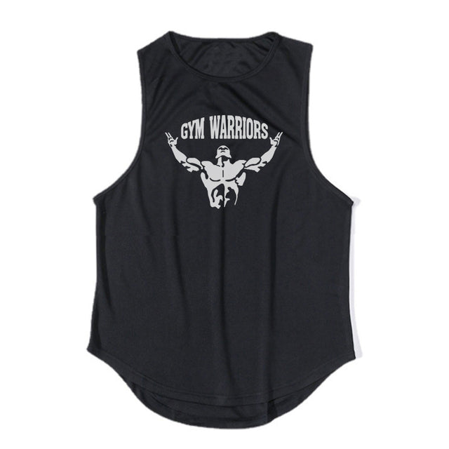 Men's Breathable Polyester Gym Exercise Vest