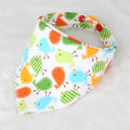 Adjustable Double-Layer Baby Bib with Absorbent Design