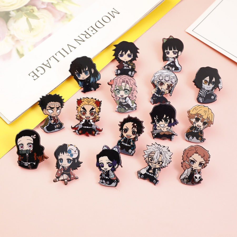 Demon Slayer Acrylic Brooch Badge - New Collection