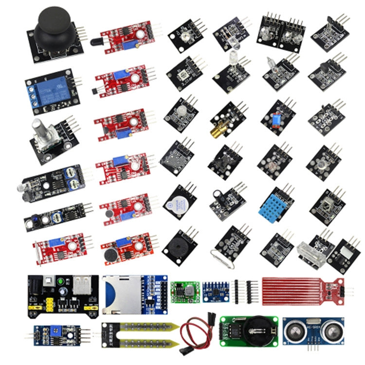 37-in-1 Sensor Kit with 45 Sensor Modules