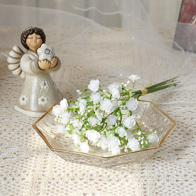 Spring Colorful Fake Flowers with Stars for Home Decor