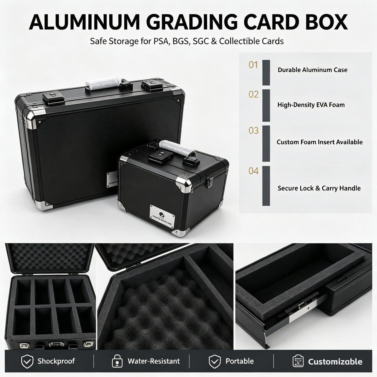 Durable Shock-Resistant Protective Storage Case
