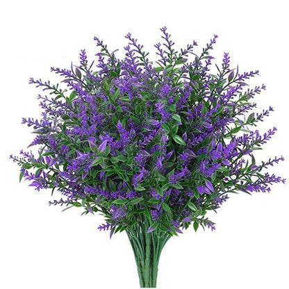 Simulated Lavender Spikelet Artificial Flower Decor